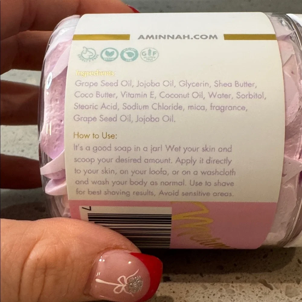 AMINNAH - Mermaid Kisses Whipped Foaming Soap - Picture 4 of 5